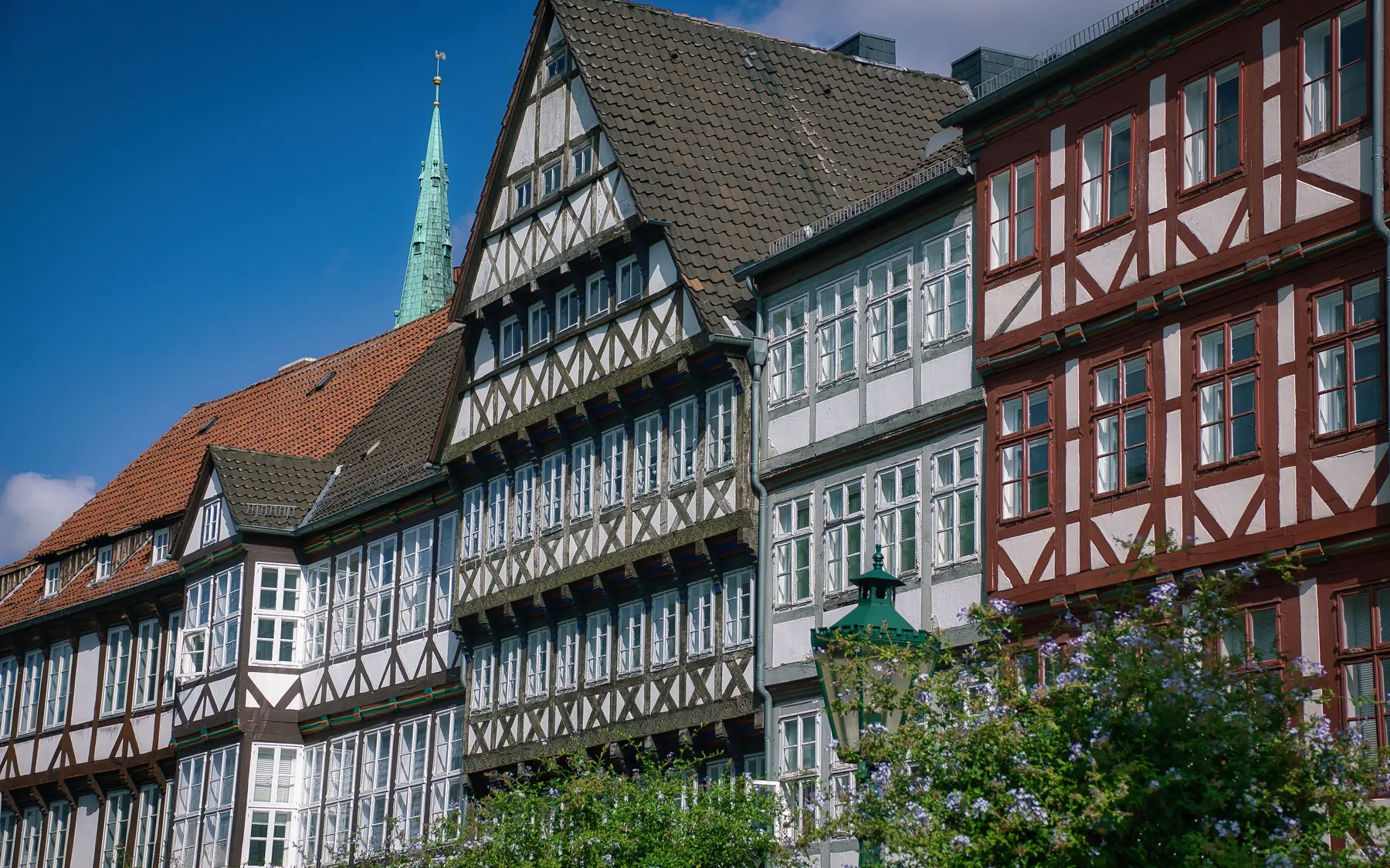 Historische Fachwerkhäuser in der Altstadt von Hannover